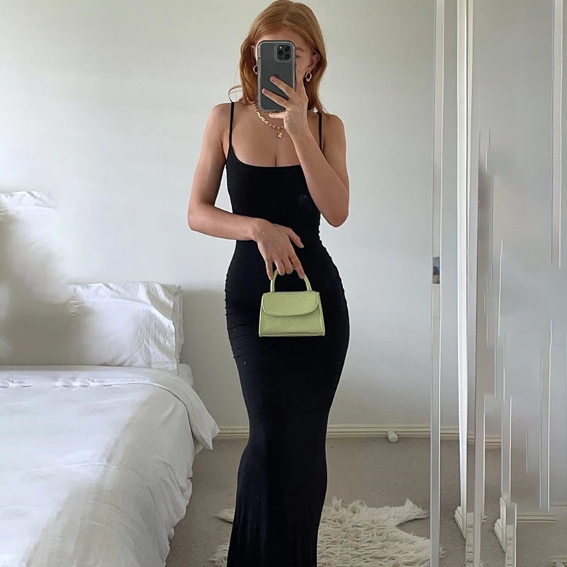 Elegant Bodycon Maxi Dress